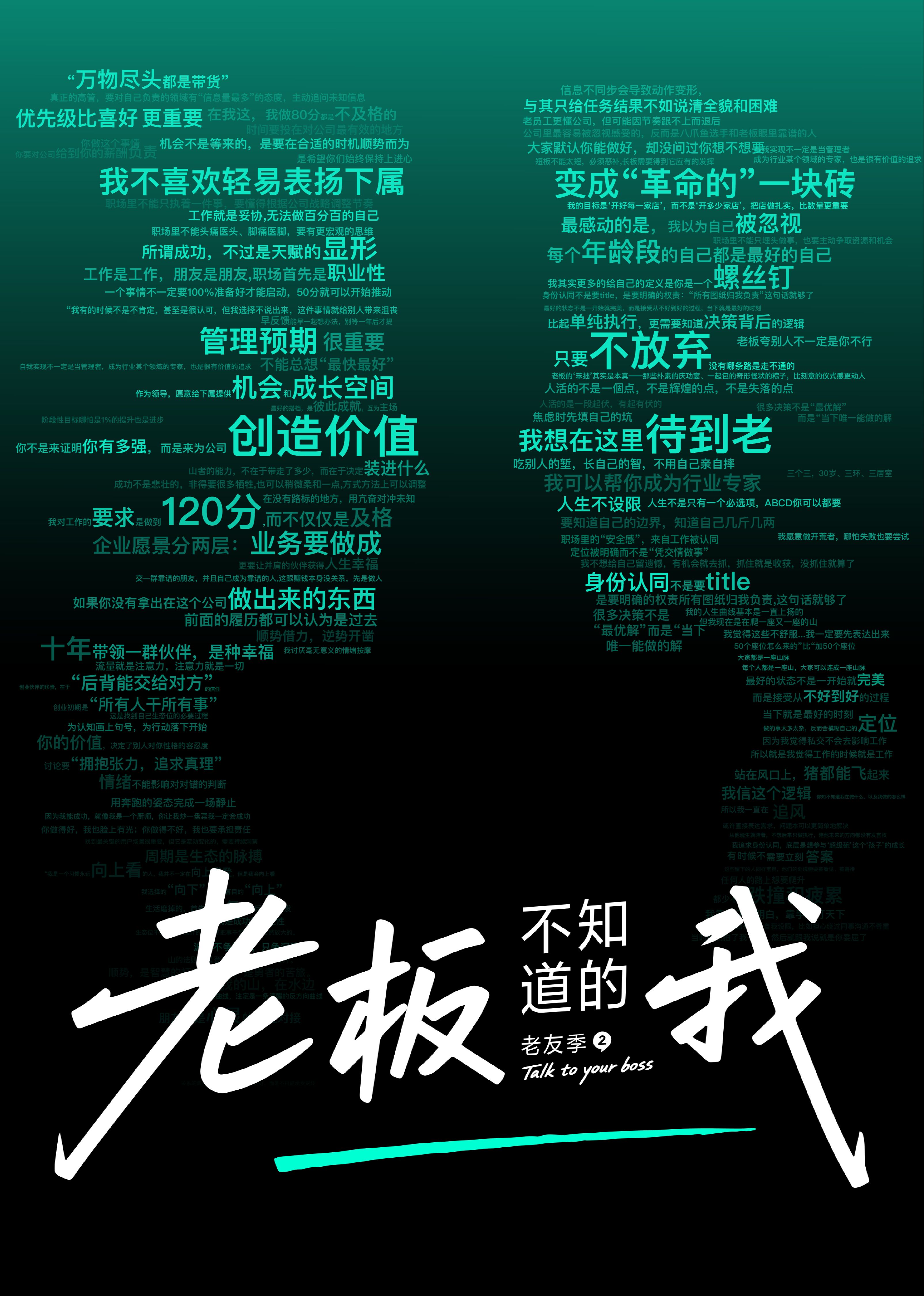 ​老板不知道的我·老友季2​